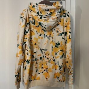 Gap Unisex Floral Hoodie